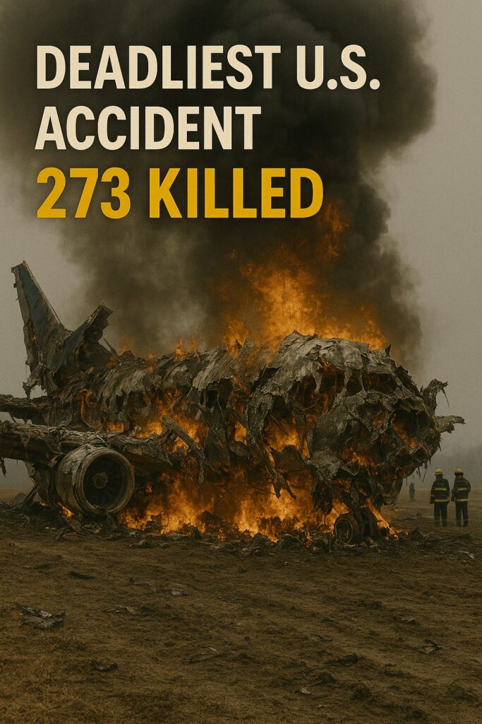 The Deadliest Air Disaster in U.S. History: 273 Victims in American Airlines Flight 191 Crash