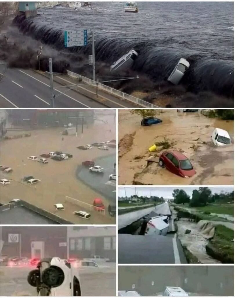 9.1 magnitude earthquake also causes a large Tidal in the city of…See more