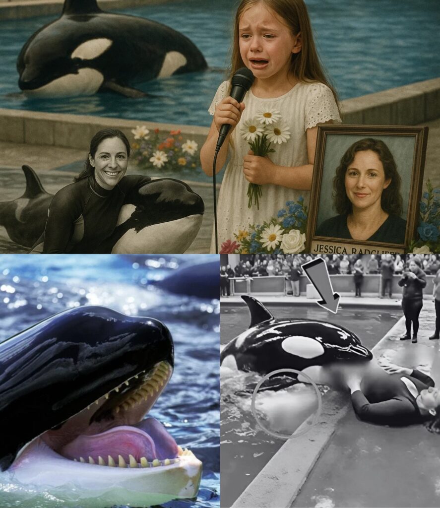 The moment Jessica raised her hand to greet the audience turned into a fateful moment — the killer whale’s sudden swing left the entire park paralyzed in fear…momo.