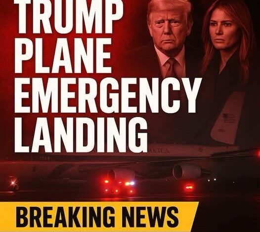 BREAKING! President Trumps Plane Forced Into Emergency